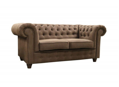 Chesterfield Cambridge 2 Seater Sofa Office Couch with Bed function Sofas Couches